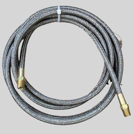 HS11012 Vacuum / Autoclave Hose, Heavy Duty Stainless Exterior
