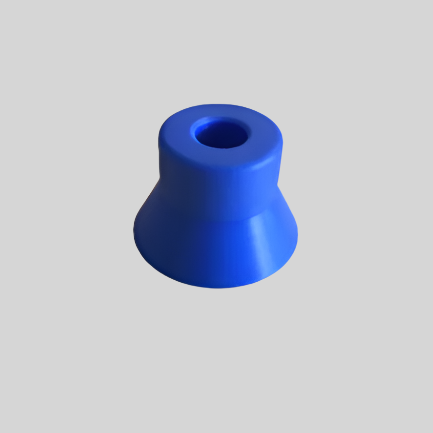 PRC0012 Resin Infusion Connector Flat Bottom, 1/2"