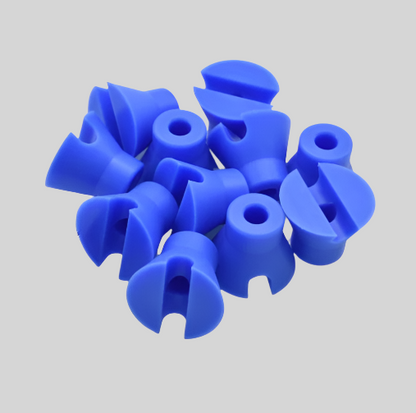 PRC001 Resin Infusion Connector Grooved Bottom, 1/2"