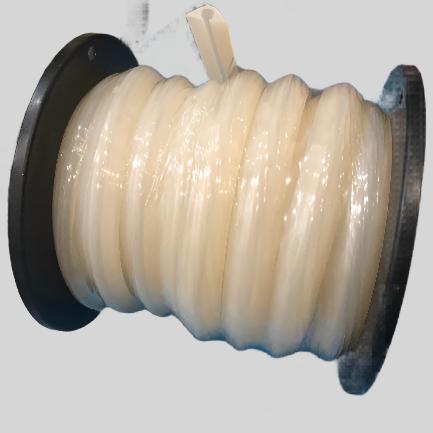 SOC01 Silicone Omega Channel 125ft, 1/2" channel diameter