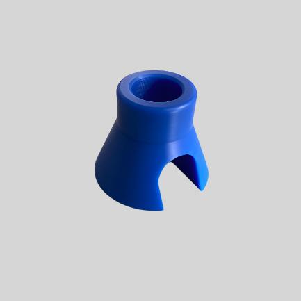 PRC003 Resin Infusion Connector Grooved Bottom, 3/4"